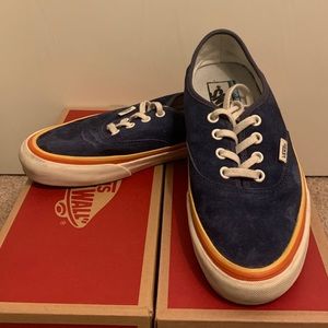 Blue Authentic Vans